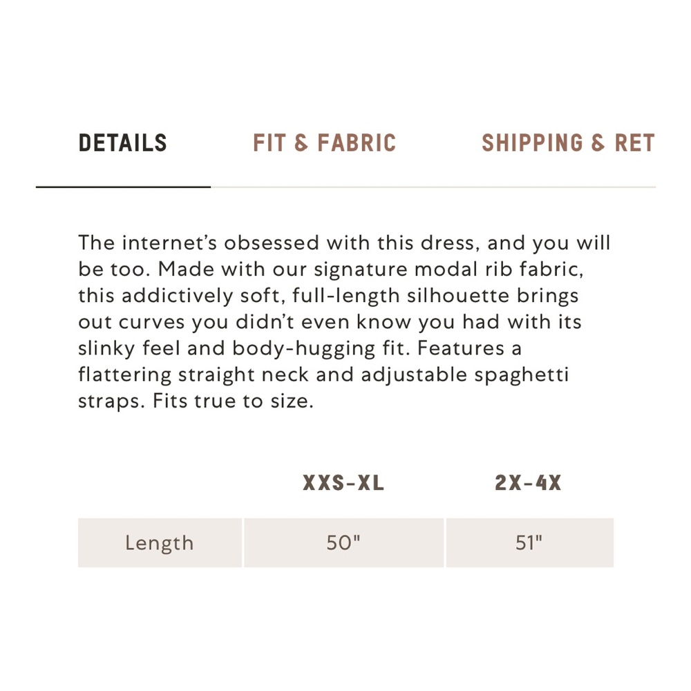SKIMS SOFT LOUNGE LONG SLIP DRESS - Picture 4 of 11